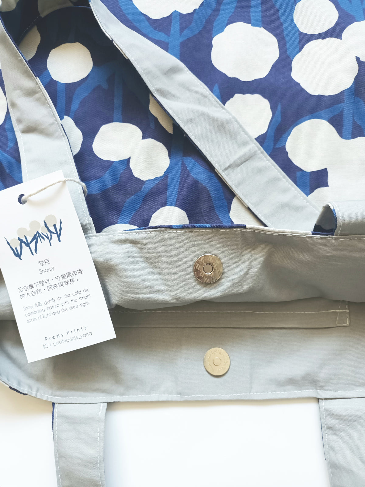 Big Tote bag_Snowy