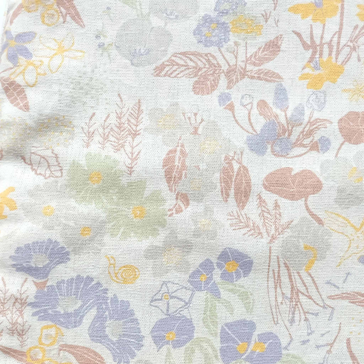 Fabrics_Wildflowers of Hong Kong_White Alyssum