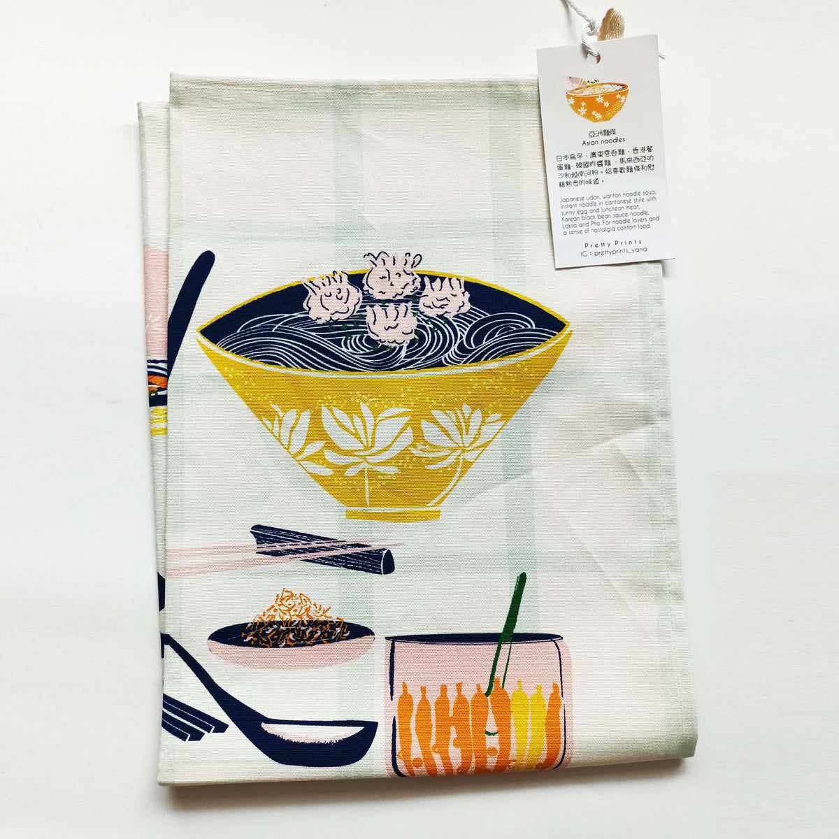 Tea Towel_Asian Noodles