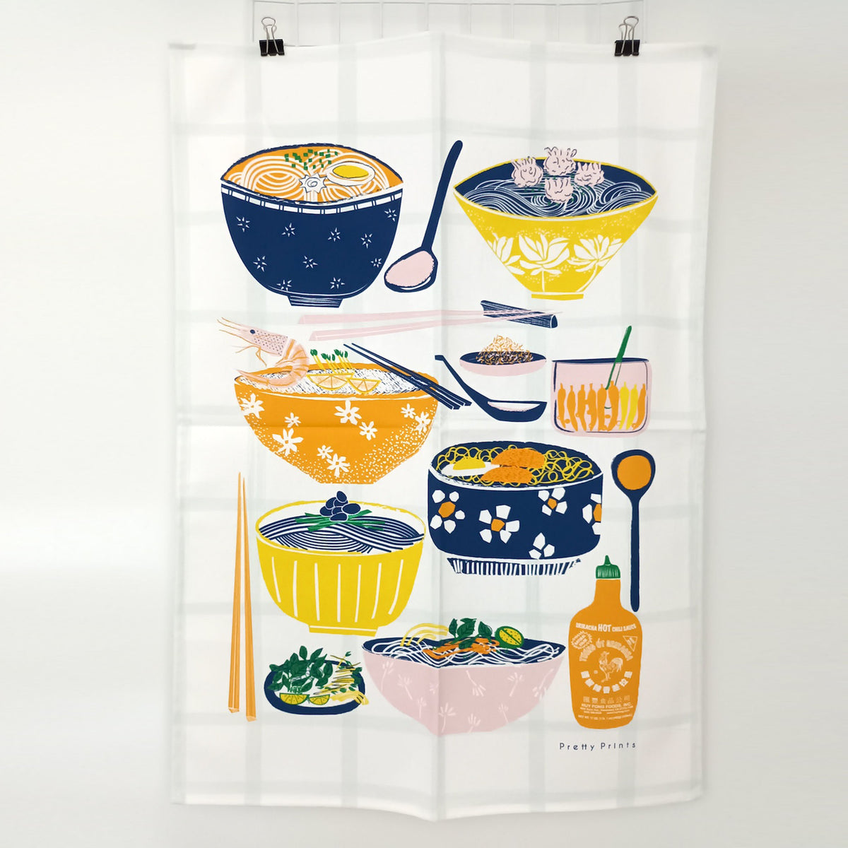 Tea Towel_Asian Noodles