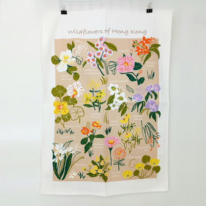 Tea Towel_Wildflowers of Hong Kong
