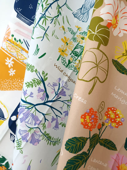 Tea Towel_Wildflowers of Hong Kong