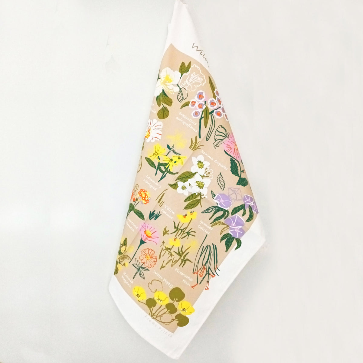 Tea Towel_Wildflowers of Hong Kong